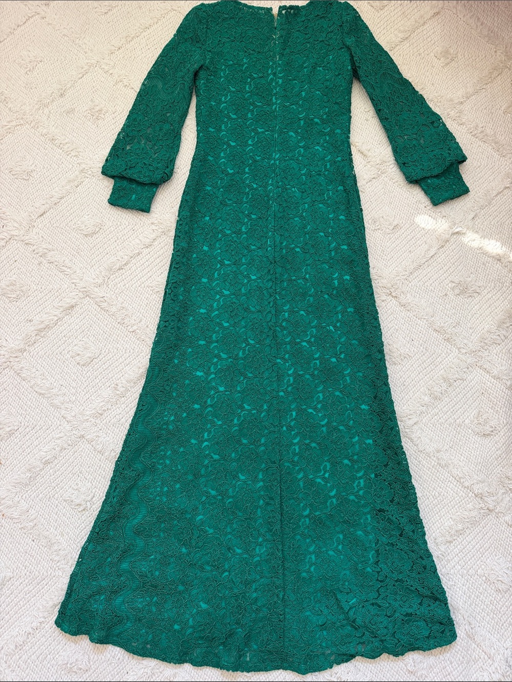 Tadashi Shoji Wohler Cord Embroidered Tulle Gown - Picture 5 of 5